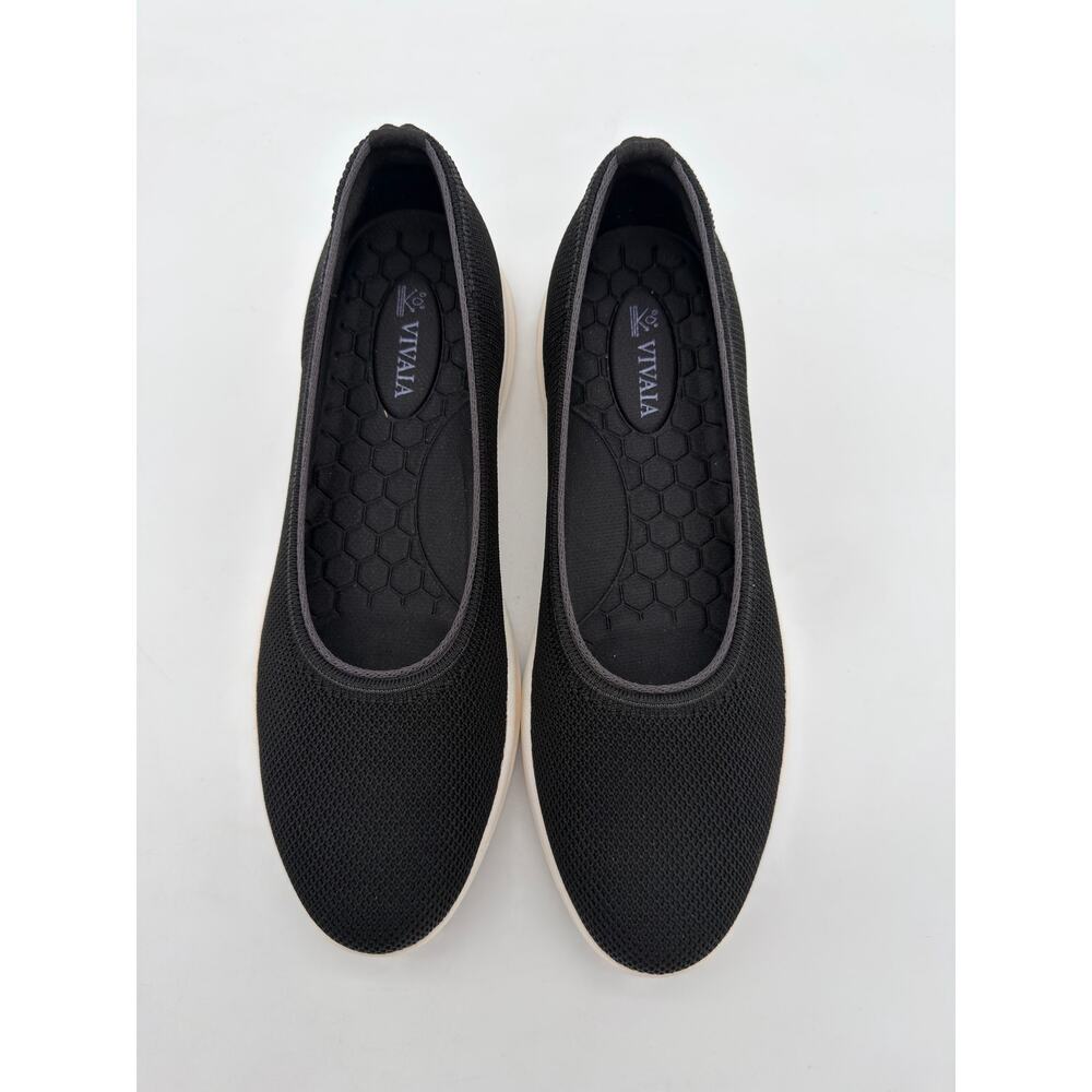Vivaia Izabel Walker Pro Hybrid Comfort Support Knit Water RPT Flats Black 9 - Picture 5 of 11